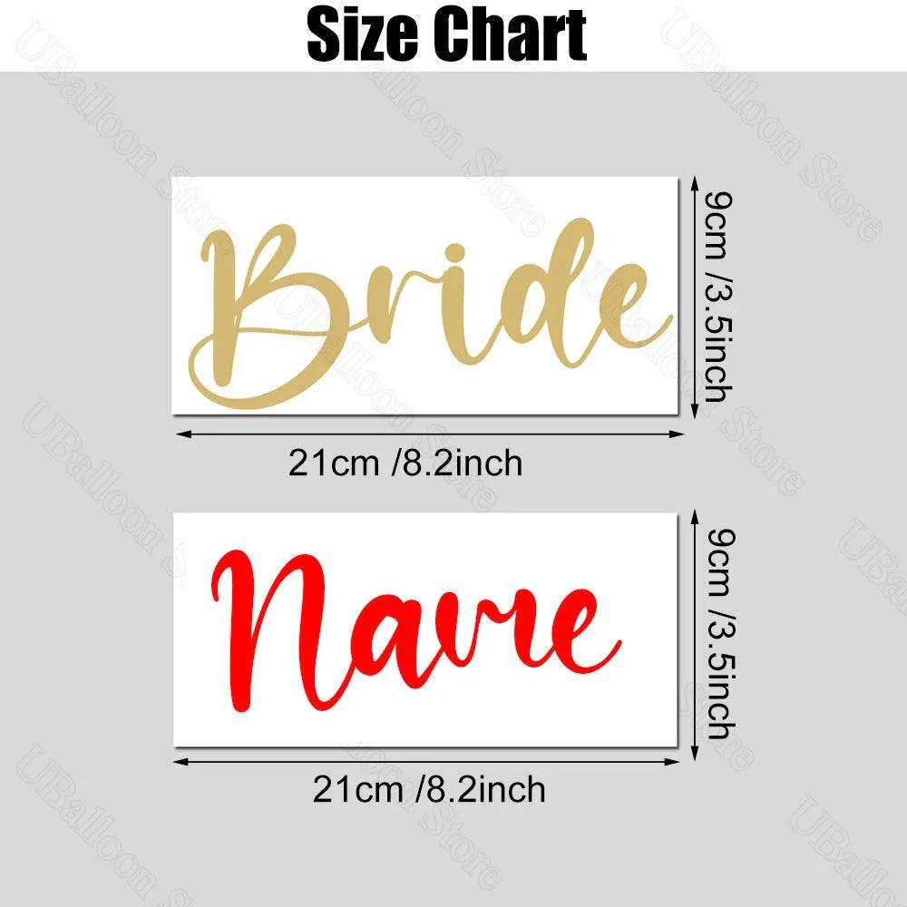 Bride to Be Sign Vinyl Stickers Mirror Champagne Gold Bride to Be Backdrop Decal for Bridal Shower Wedding Birthday Party Decor - petguardiansupplies