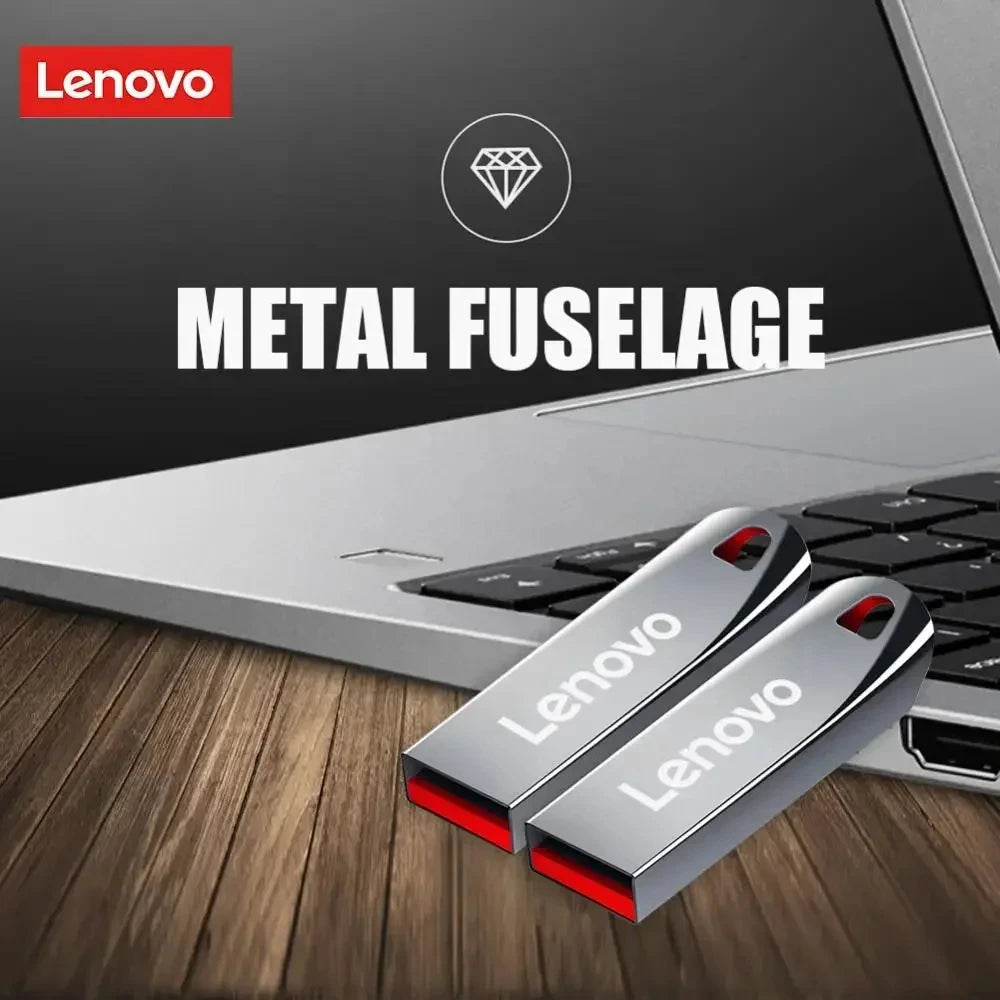 Lenovo 2TB USB 3.0 Metal Flash Drives High Speed Pendrive 1TB 512GB 256GB Portable Usb Drive Waterproof Memoria Usb Flash Disk - petguardiansupplies