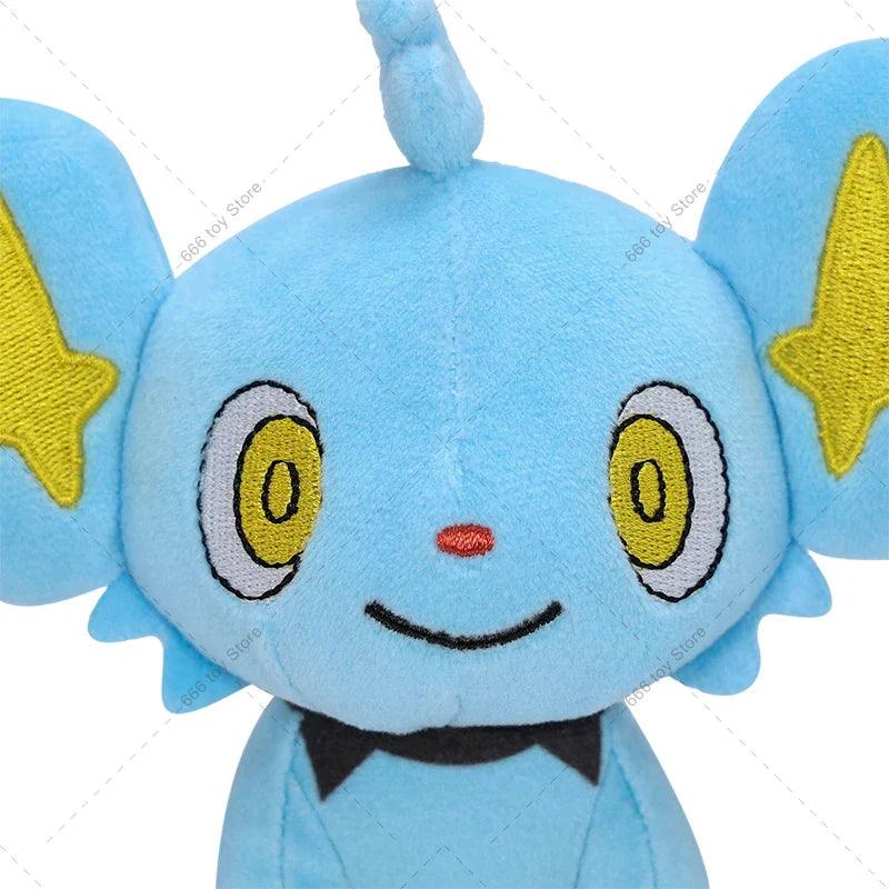 2 Styles Pokemon Plush Shinx Shiny Shinx Blue Yellow Animal Stuffed Toy Cartoon Peluche Dolls Christmas Gift Soft Stuffed Dolls - petguardiansupplies