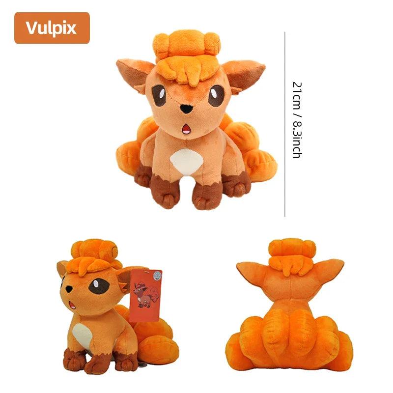 Pokemon Kawaii Pikachu Eevee Mew Charizard Stuffed Toys Cartoon&Cute Plush Doll Throw Pillow Christmas Halloween Day Gift - petguardiansupplies