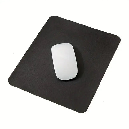 Small PU mouse pad Non-Slip Gaming Desktop Leather Mouse Pad Waterproof Anti-Scratch Easy To Clean Mat For PC Laptop Desktop - petguardiansupplies