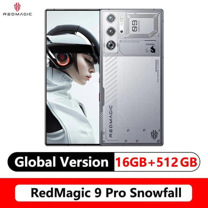 Global Version RedMagic 9 Pro 5G Phone 6.8" Q9+ Full Flat FHD+ Gaming Phone Snapdragon 8 Gen 3 6500mAh 80W Charge 50MP NFC - Trusted Pet Products