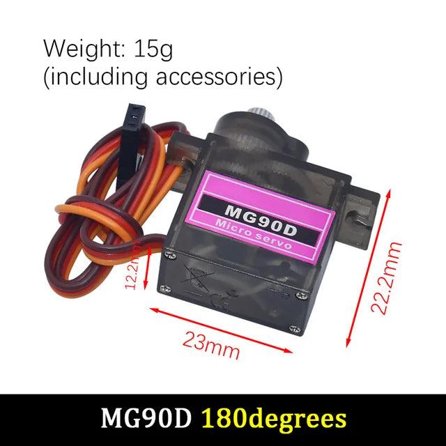 13KG 15KG Servos Digital MG995 MG996 Servo Metal Gear for Futaba JR Car RC Model Helicopter Boat For Arduino UNO diy - petguardiansupplies