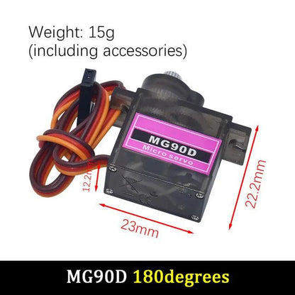 13KG 15KG Servos Digital MG995 MG996 Servo Metal Gear for Futaba JR Car RC Model Helicopter Boat For Arduino UNO diy - petguardiansupplies