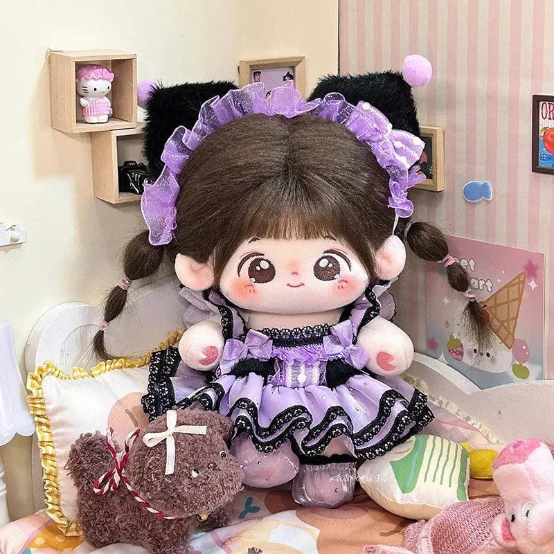 Kuroimi Original 10cm Doll Clothes Wholesale 20cm Doll Clothing Normal Cotton Fashion Clothes One Piece Agent Household Items - petguardiansupplies