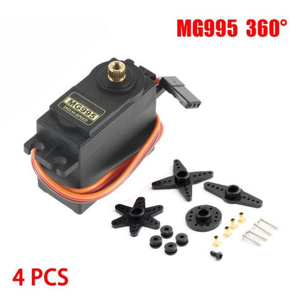 4PCS 13KG 15KG Servos Digital MG995 MG996R Servo All Metal Gear for JR Car RC Model Helicopter Boat mg90s Servosg90 - petguardiansupplies