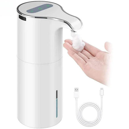 NEW 450Ml Automatic Soap Dispenser Touchless Foaming Soap Dispenser Rechargeable Waterproof Foam Soap Pump Dispenser - petguardiansupplies