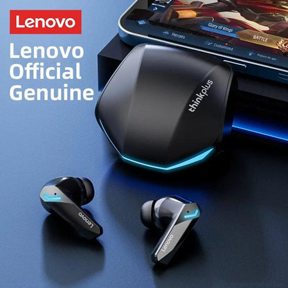 Lenovo GM2 Pro Bluetooth 5.3 Earphones Sports Headset Wireless In-Ear Gaming Low Latency Dual Mode Music Headphones New - petguardiansupplies