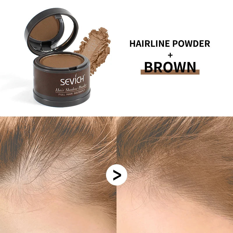 Water Proof hair line powder in hair color Edge control Hair Line Shadow Makeup Hair Concealer Root Cover Up Unisex Instantly - petguardiansupplies