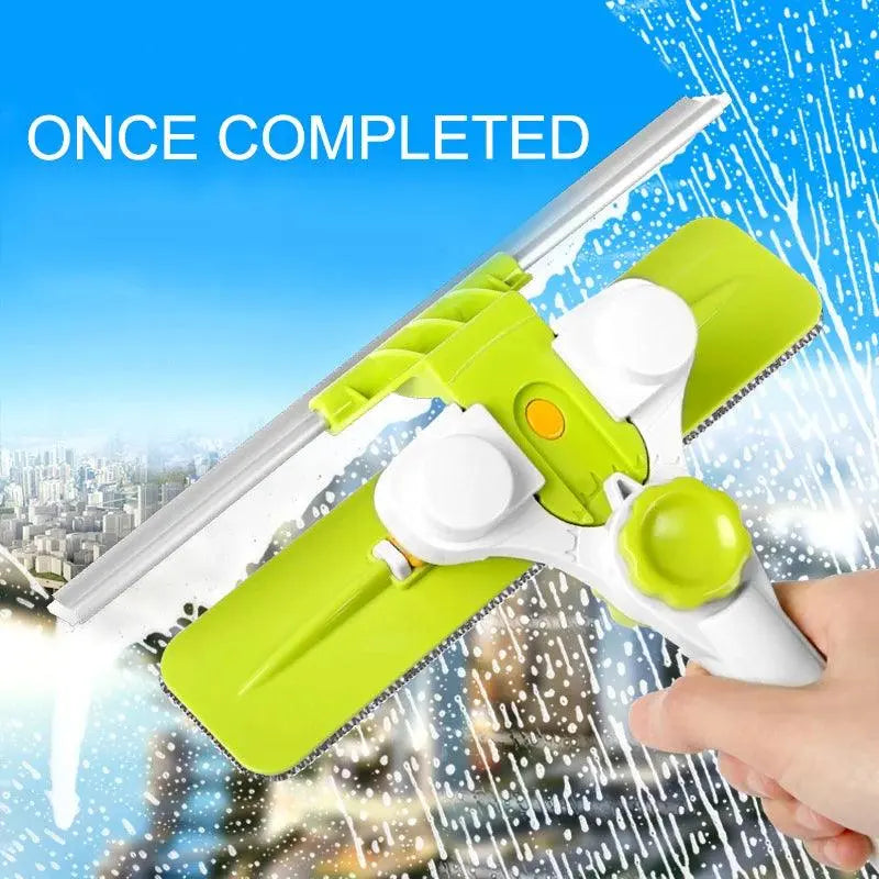 Eworld Hot Upgraded Telescopic High-rise Window Cleaning Glass Cleaner Brush For Washing Window Dust Brush Clean Windows Hobot - petguardiansupplies