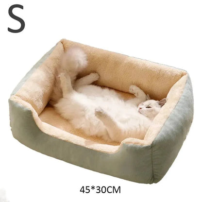 Bed for Cats Pet Products Cushions Kitten Goods Accessories Dog All Houses Supplies Things Accessory Habitats Basket House Beds - petguardiansupplies