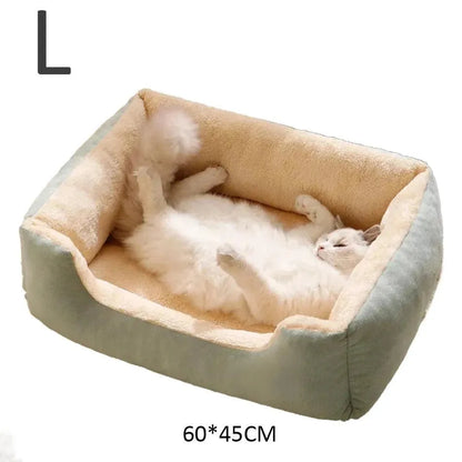 Bed for Cats Pet Products Cushions Kitten Goods Accessories Dog All Houses Supplies Things Accessory Habitats Basket House Beds - petguardiansupplies