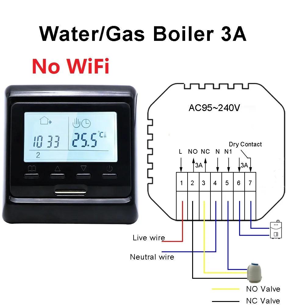 MINCO HEAT Programmable Tuya Smart WiFi Thermostat Electric Heating Warm Floor Temperature Controller - petguardiansupplies