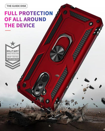 for Mate 20 Lite Cover Case for Huawei Mate 20 Lite Case Armor Military Shockproof Ring Holder Magnet Phone Case Fundas - petguardiansupplies