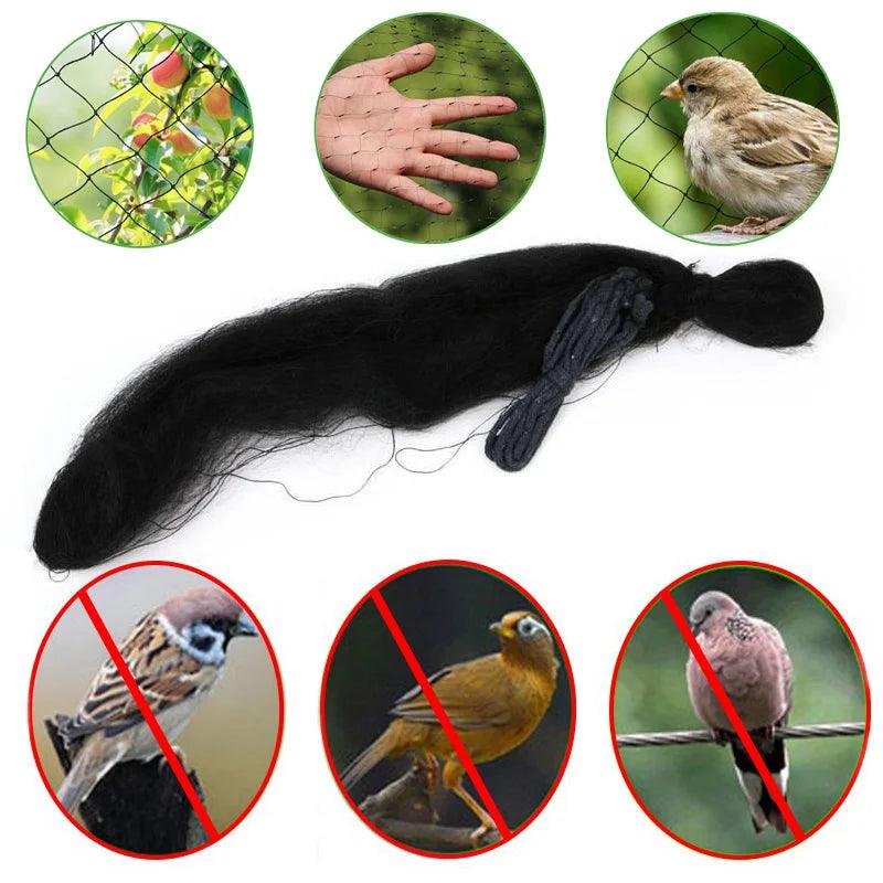 Anti Birds Net Catcher 4/6/8/15/20m Pond Fishing Nets Crops Fruit Tree Vegetables Plant Garden Pest Control - petguardiansupplies