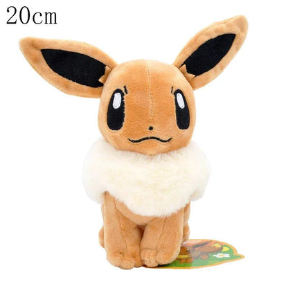 Pokemon Eevee Evolution Peluche Plush Toy Flareon Vaporeon Espeon Umbreon Leafeon Sylveon Pikachu Stuffed Doll Kid Xmas Gift - petguardiansupplies