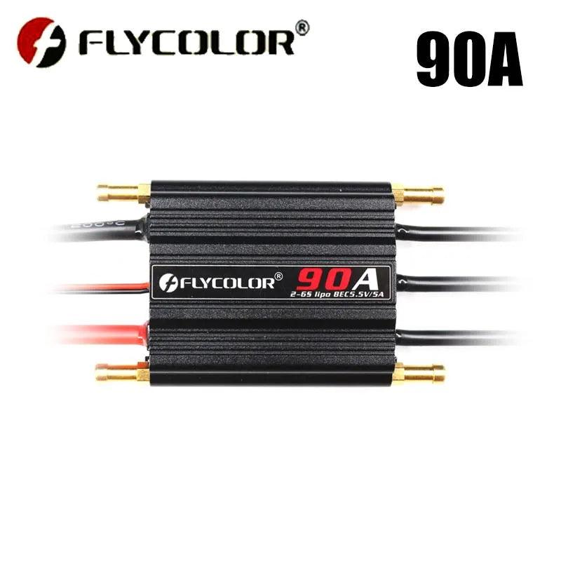 Original Flycolor 50A 70A 90A 120A 150A Brushless ESC Speed Controller Progaming Card 2-6S Lipo BEC 5.5V/5A for RC Boat - petguardiansupplies