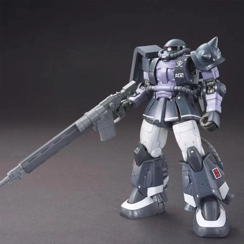 Gaogao Model Hg 1/144 Assembly Model Ms-06R-1A Zaku High Mobility Type Sniper Rifle Axe Cannon Ver Collectible Robot Kits Models - petguardiansupplies