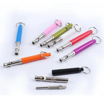 1PCS 2024 New Adjustable Pet Dogs Whistle Anti Bark Ultrasonic Sound Dogs Training Flute Pets Interactive Home Pet Supplies - petguardiansupplies