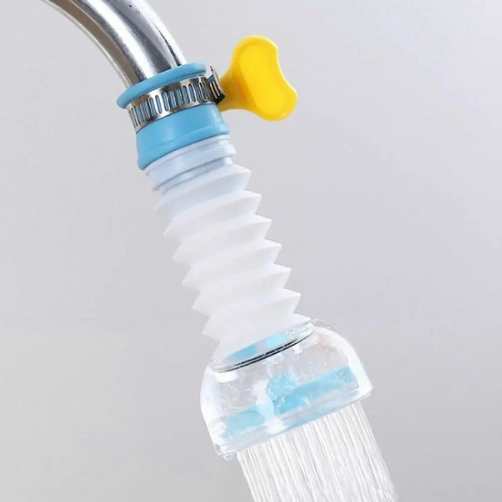 360° Flexible Faucet Extender Bendable Kitchen Sink Tap Spray Head Attachment UK - petguardiansupplies