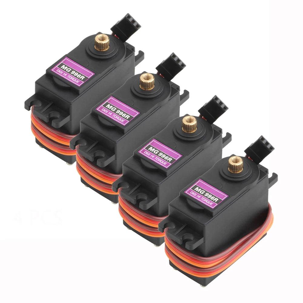 4PCS 13KG 15KG Servos Digital MG995 MG996R Servo All Metal Gear for JR Car RC Model Helicopter Boat mg90s Servosg90 - petguardiansupplies