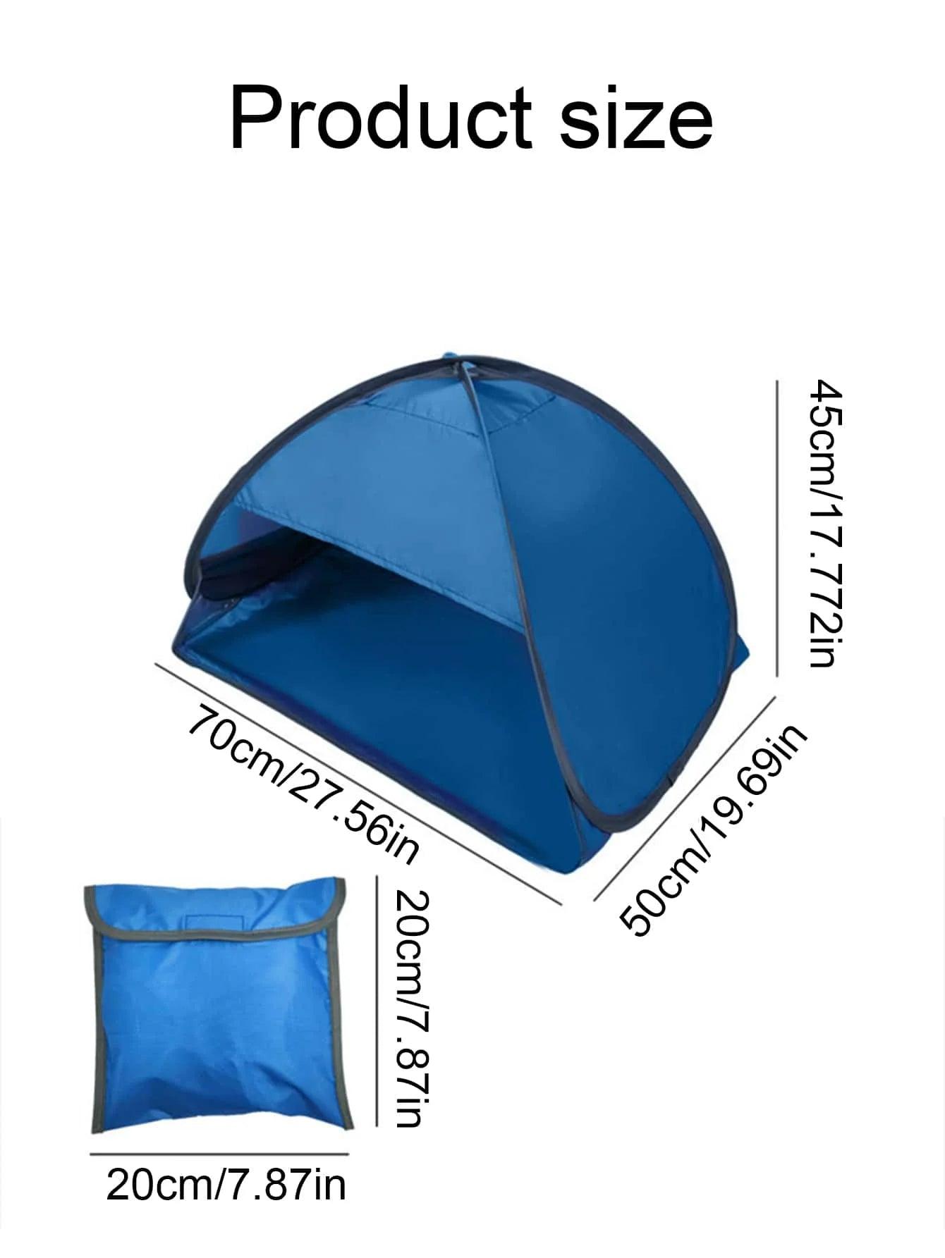 1PC Mini shade tent Shading dome Sunbathing camping Beach personal face protection tent Sunshade - petguardiansupplies