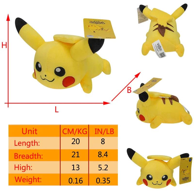 Pokemon Pikachu Plush Toys Stuffed Animal Game for Collectible Gift Soft Plushies Cartoon Character 7.9\11.8 Inch - petguardiansupplies