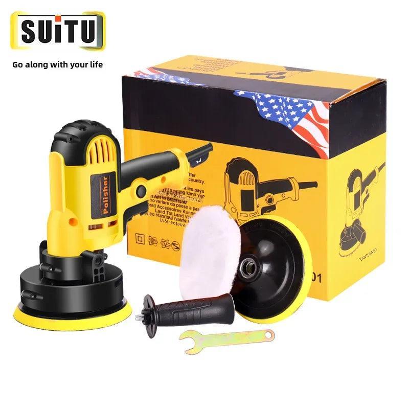 Professional Car Polishing Machine Grinding Tool For Scratch Repair Home Use Electric Beauty Coating - petguardiansupplies