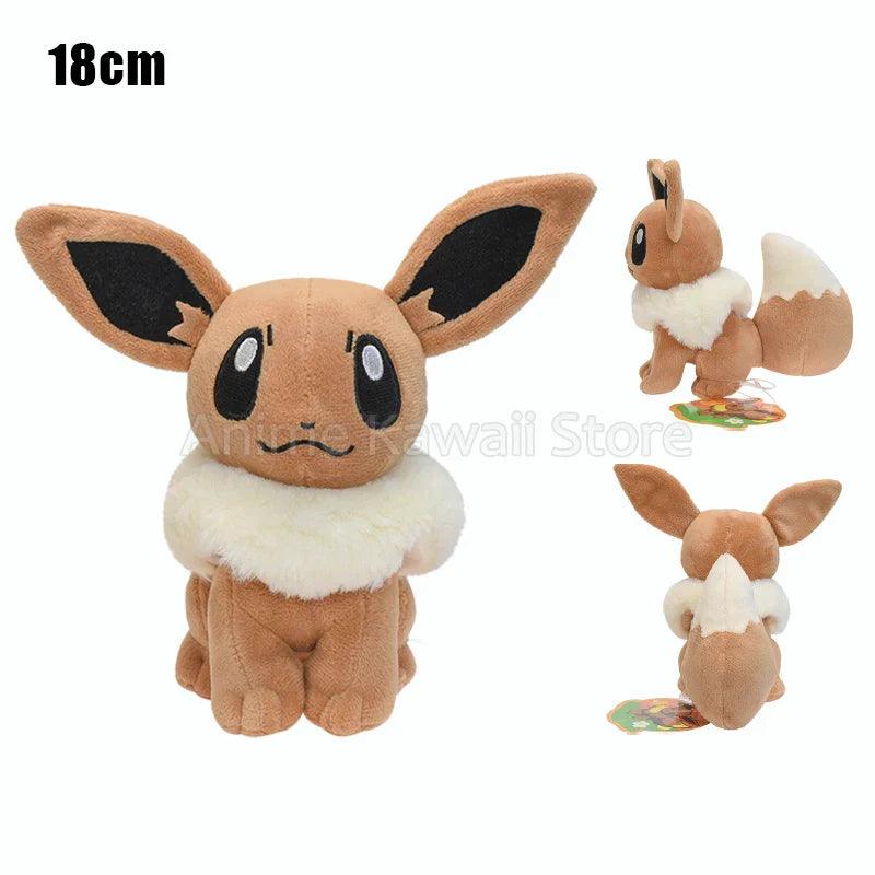 Kawaii Mimikyu Eevee Stuffed Plush Toy Pokemon Evolution Umbreon Flareon Jolteon Glaceon Vaporeon Sylveon Espeon Peluche Dolls - petguardiansupplies