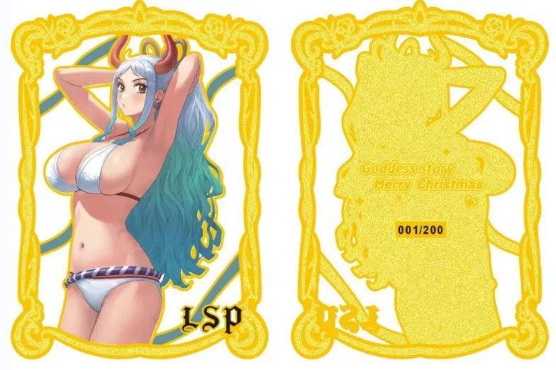 Newest Goddess Story Waifu Metal Card Hobby Collection Card - petguardiansupplies