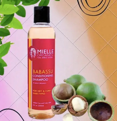 Mielle Babassu Conditioning Sulfate-Free Shampoo 240ml-0