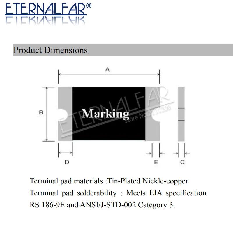 3216 1206 0.05A 0.1A 0.12A 0.16A 0.2A 0.25A 0.5A 0.75A 1.1A 2A 3A 3.5A 4A SMD Resettable Fuse PPTC PolySwitch Self-Recovery Fuse - petguardiansupplies