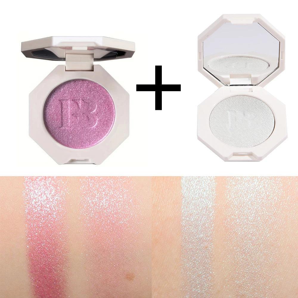 High Glitter Killawatt Freestyle Highlighter Diamond bomb fenty Makeup Palette Face Highlight Platinum Shimmer 0.09oz/2.5g - petguardiansupplies