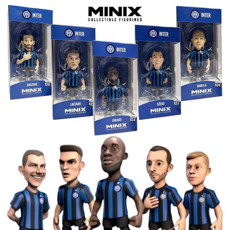 Minix Football Star Figures International Giant Club Football Star Series Messi Neymar Fati Suarez Mbappe Collectible Figurines - petguardiansupplies