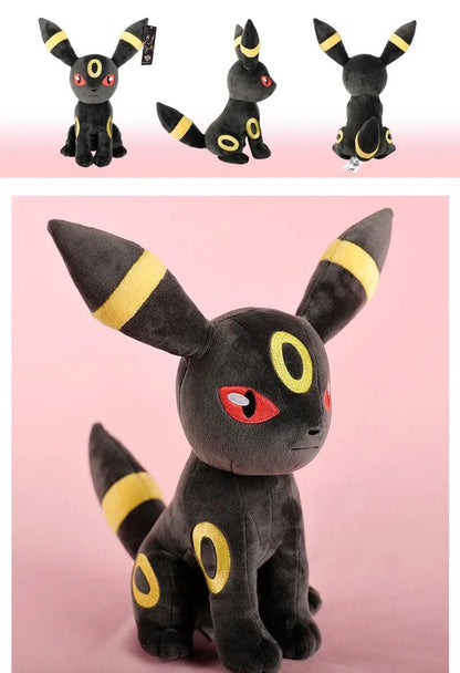 DuoDuoBao Original POKEMON Eevee Sylveon Umbreon Espeon Plush Toy Gengar Pikachu Charizard Plush Doll Soft Kawaii Toys Kids Gift - petguardiansupplies