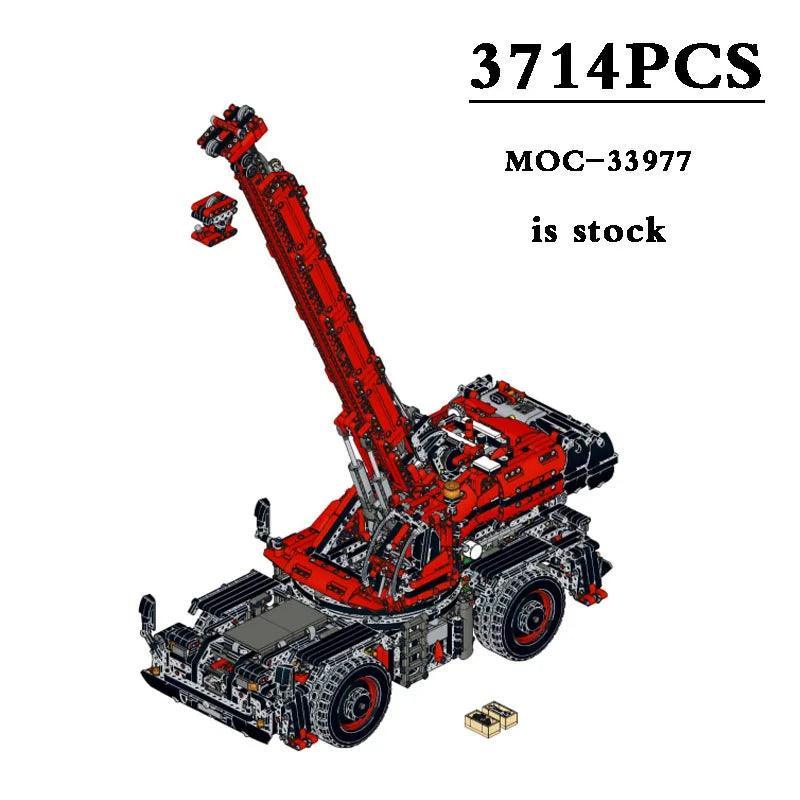 New MOC-33977 Rough Terrain Crane 42082 Building Block Toys 3714 Pcs Assembly Building Blocks Kids Toys DIY Birthday Gift Gifts - petguardiansupplies