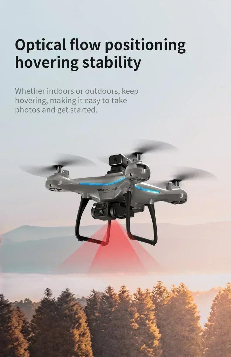 KY102 Drone Professional 8K HD Dual Camera Aerial 360 Obstacle Avoidance Optical Flow Four-Axis RC Aerocraft Drone 2024 New Toy - petguardiansupplies