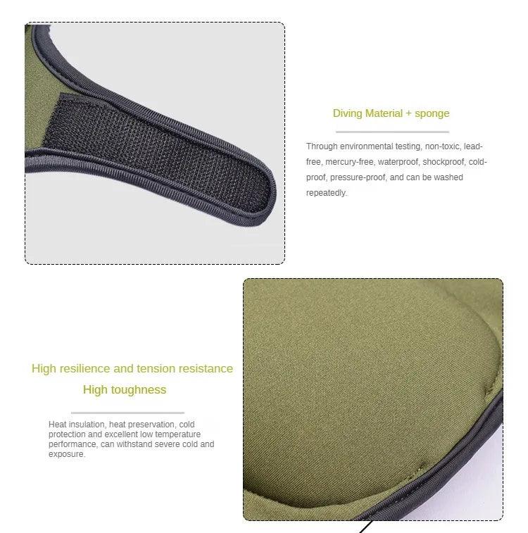 1Pair Gardening Cleaning Protective Sport Kneepad Djustable Thickened Memory Foam Knee for Work Builder Workplace Safety - petguardiansupplies