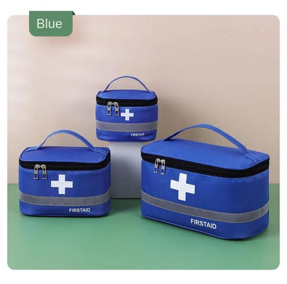 First Aid Kit Medicine Storage Bag Portable Outdoor Rescue Bag Household Children's Large Capacity Medical Kit Storage Organizer - petguardiansupplies