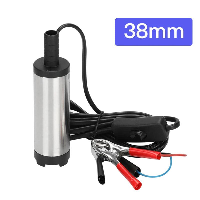 12L/min 30L/min 12V 24V 220V Electric Submersible Oil Pump For Car Diesel Kerosene Fuel Transfer Water Suction Pump 12 24 V Volt - petguardiansupplies