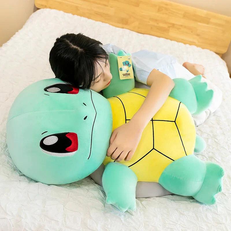 Squirtle Plush Doll Big Size Pokemon Plush Toys Kawaii Stuffed Toys Cute Turtle Pillow Christmas Gift Toys for Boys Girls - petguardiansupplies