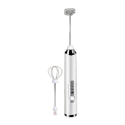 Mini Electric Milk Foamer Blender Wireless Coffee Whisk Mixer Handheld Egg Beater Cappuccino Frother Mixer Kitchen Whisk Tools - petguardiansupplies