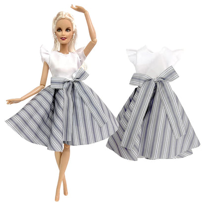 NK 1 Pcs Fashion Doll Dress For 11.5 Inch Doll Clothes 1/6 Dolls Accessories Outfit Casual Shirt Party DIY Dollhouse Toys JJ - petguardiansupplies