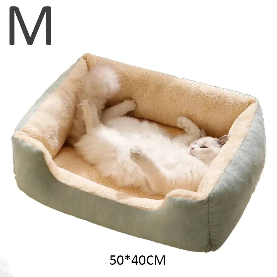 Bed for Cats Pet Products Cushions Kitten Goods Accessories Dog All Houses Supplies Things Accessory Habitats Basket House Beds - petguardiansupplies