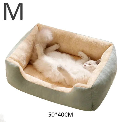 Bed for Cats Pet Products Cushions Kitten Goods Accessories Dog All Houses Supplies Things Accessory Habitats Basket House Beds - petguardiansupplies