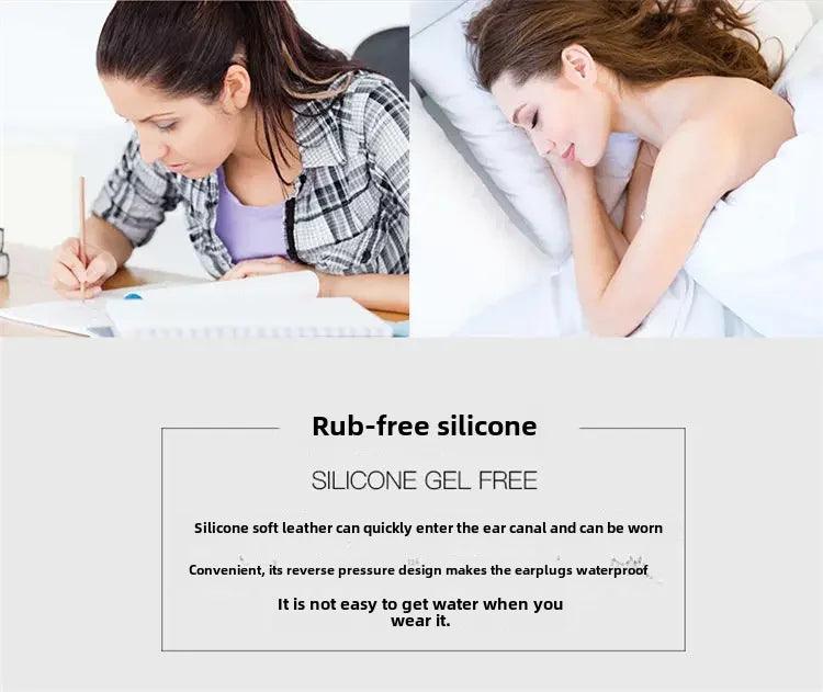 Optional Color Soundproof Dormitory Anti-noise Earplugs Silicone Swimming Anti-snoring Wholesale Boxed Waterproof Sleep Speci... - petguardiansupplies