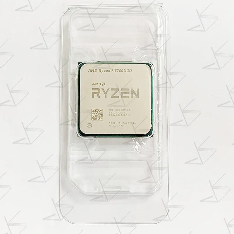 AMD RYZEN 7 5700X3D Brand New CPU R7 5700X3D Gaming Processor 8-Core 16-Thread 4.1GHz 7NM 100MB Game Cache Socket AM4 Processor - petguardiansupplies