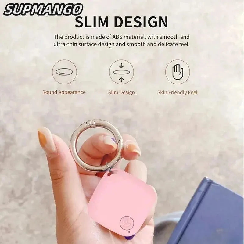 Mini Bluetooth 5.0 Tracker AntiLost Device Round Pet Kids Bag Wallet Tracking Smart Finder Locator - petguardiansupplies