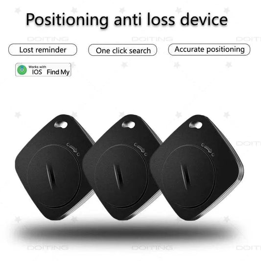 Works with Find My Long Distance Smart Tag GPS Tracker for Air Tag Key Finder Pet Wallet Bike Anti-lost Alarm Mini Locator iOS - petguardiansupplies