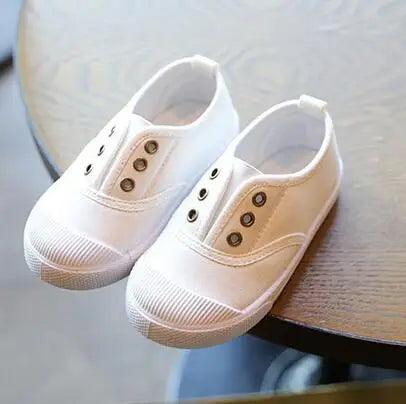 New Spring Summer Kids Shoes For Boys Girls Insole 13.5-18CM Candy Color Children Casual Canvas Sneakers Soft Fashion Sneakers - petguardiansupplies